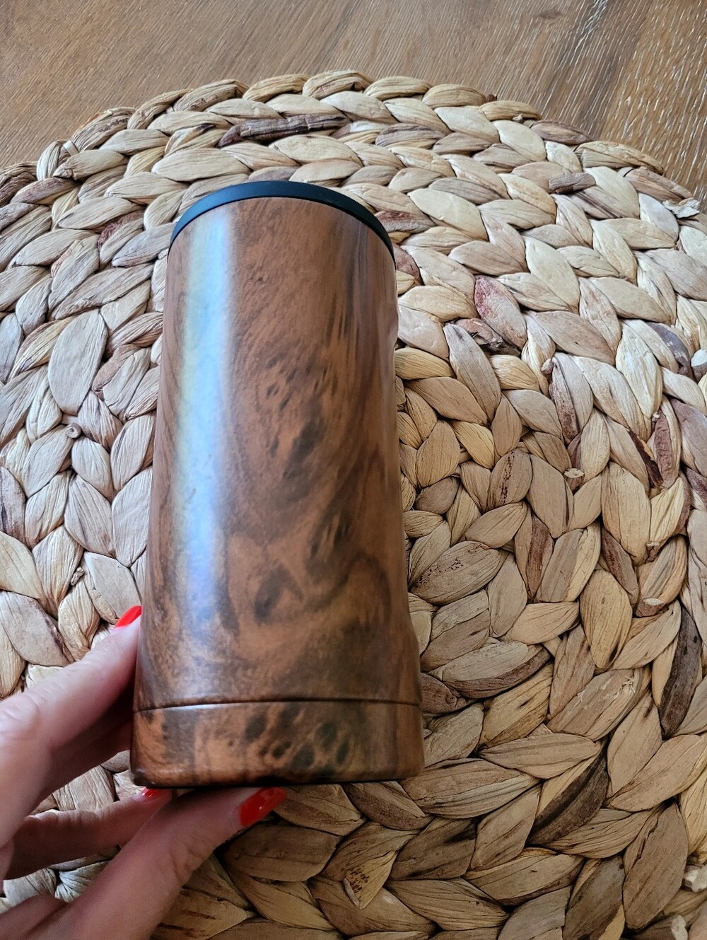 Wood Grain Copper Travel Tumbler - Home Accents Brumate
